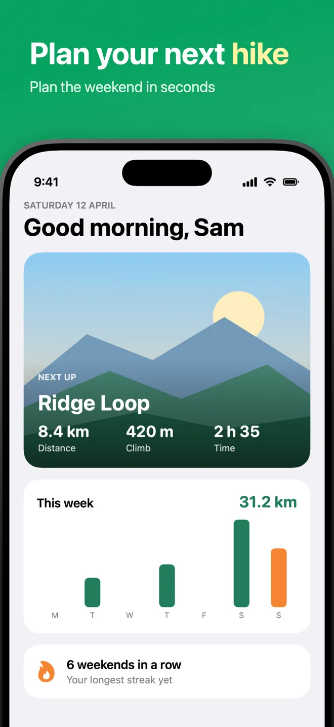 An iPhone App Store screenshot in the Fresh template.