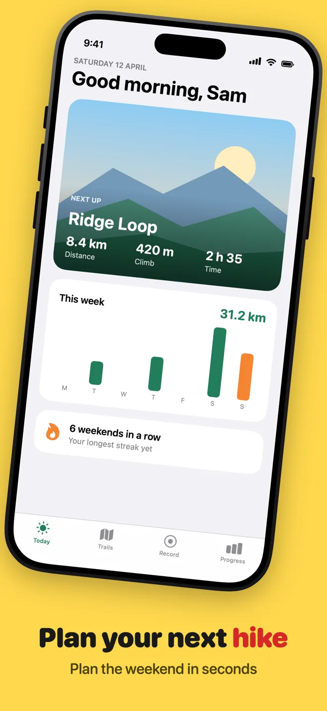 An iPhone App Store screenshot in the Lemonade template.