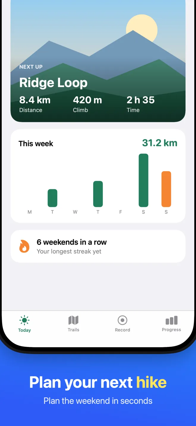 An iPhone App Store screenshot in the Ocean template.